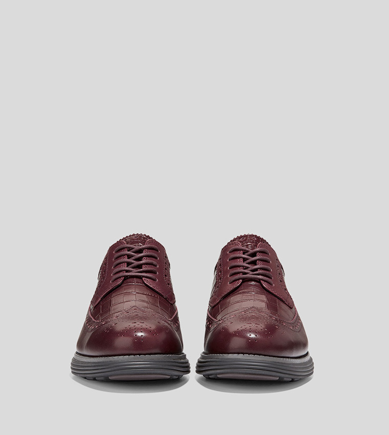 Cole haan hot sale maroon shoes