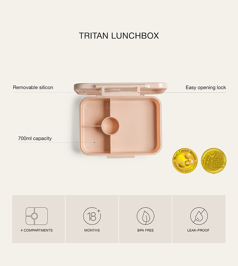 Tritan Lunch Box - Flower