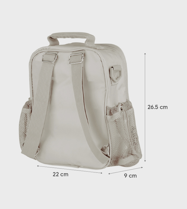 Ballerina Printed Insulated Lunch Bag Backpack