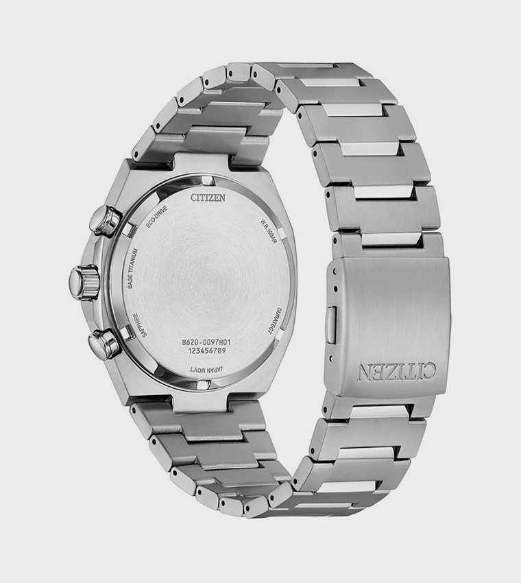 ZENSHIN Stainless Steel Strap Chronograph Watch