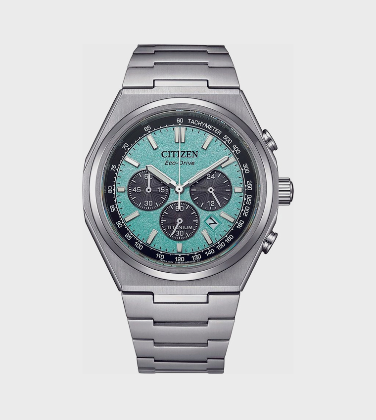 ZENSHIN Stainless Steel Strap Chronograph Watch