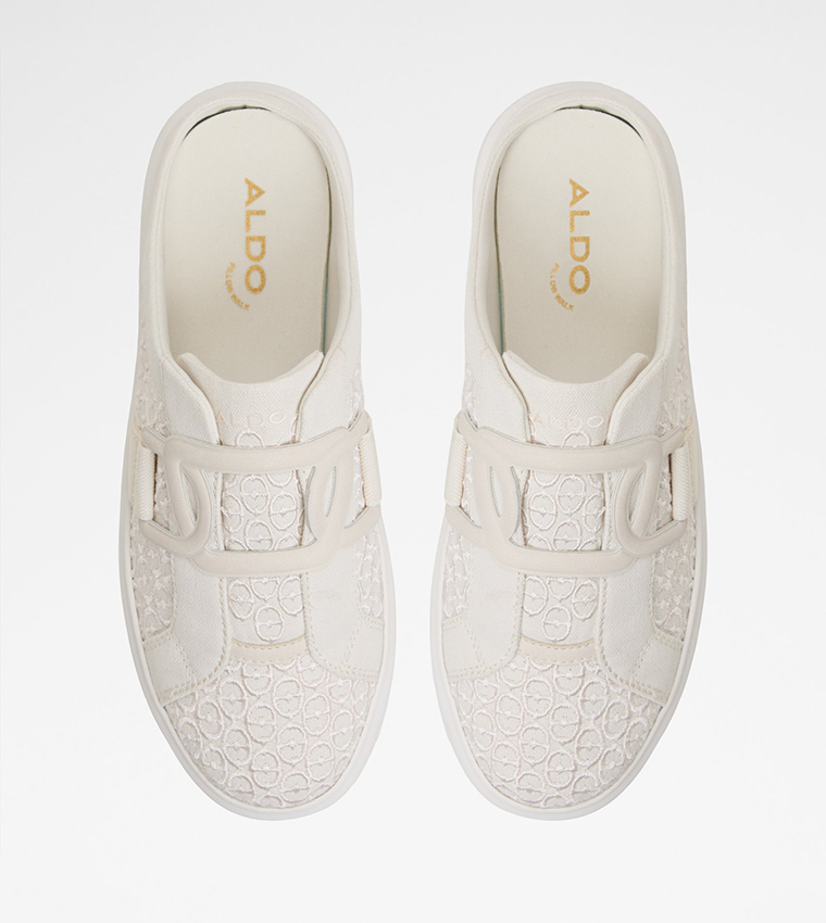 CABECUDOS Embroidered Canvas Mules