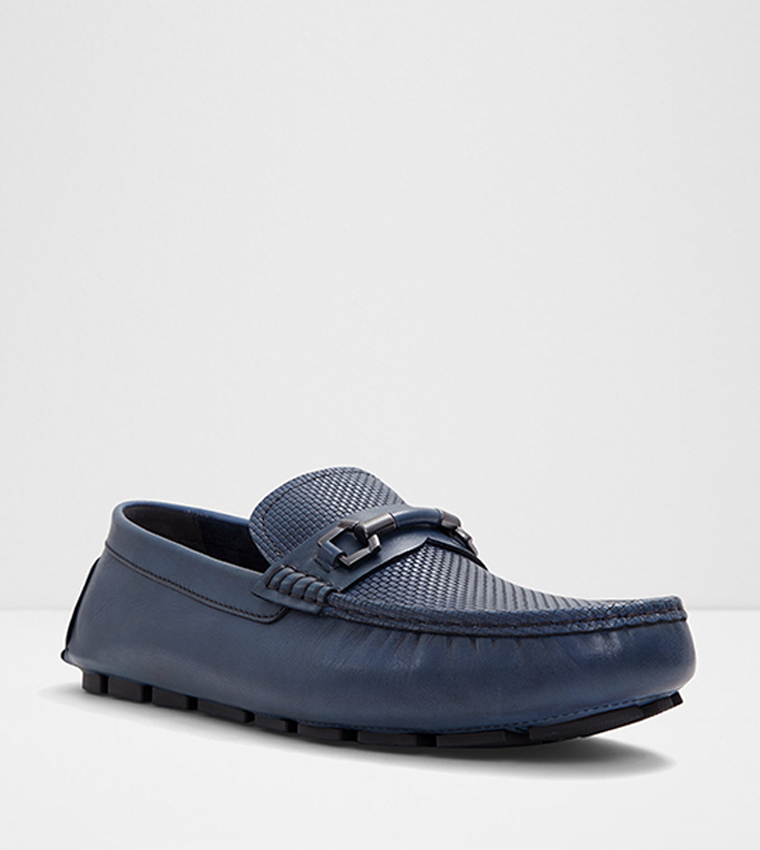 Aldo blue loafers discount