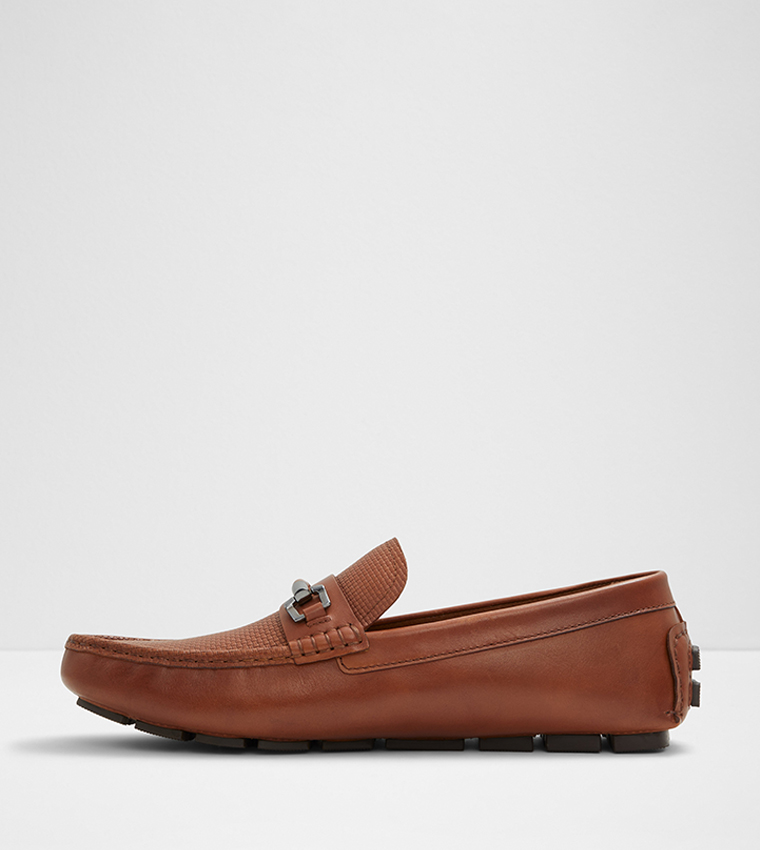 CAIRNS Metal Accent Loafers