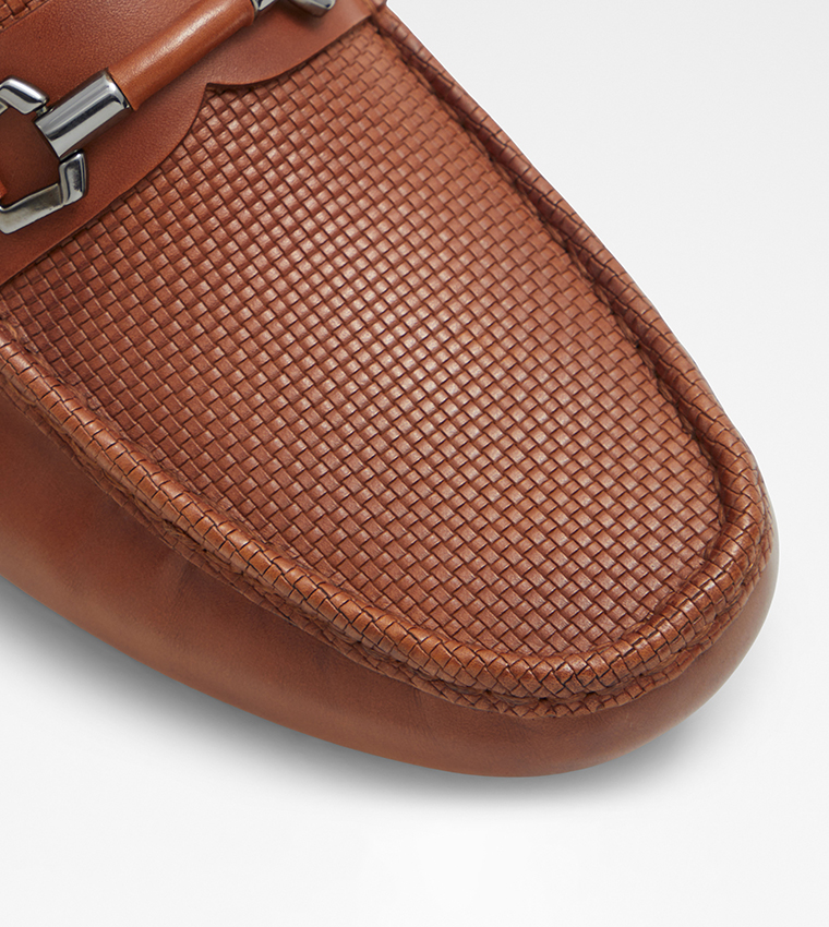 CAIRNS Metal Accent Loafers