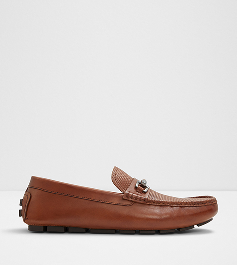 CAIRNS Metal Accent Loafers