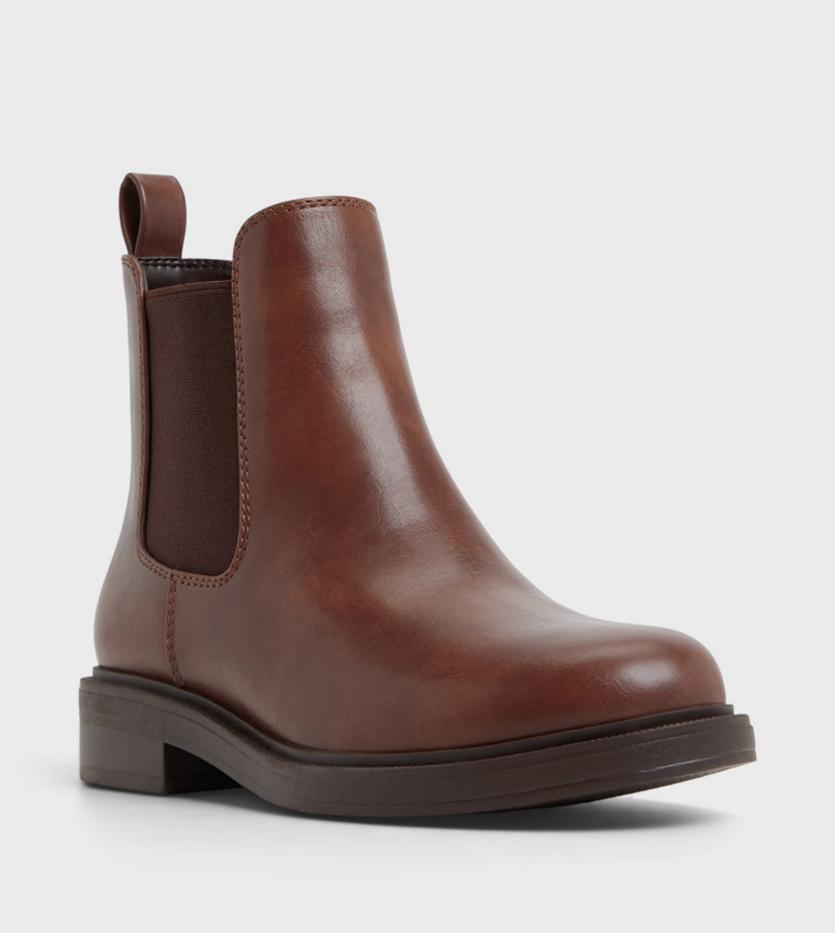 CAIYA Low Block Chelsea Boots