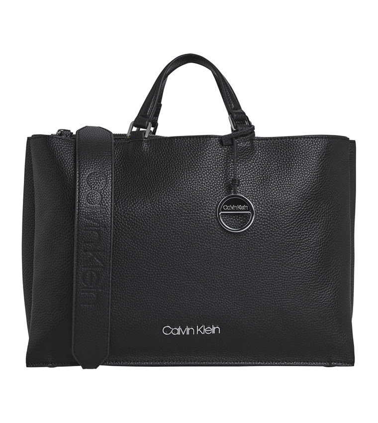 Calvin klein sided tote hot sale