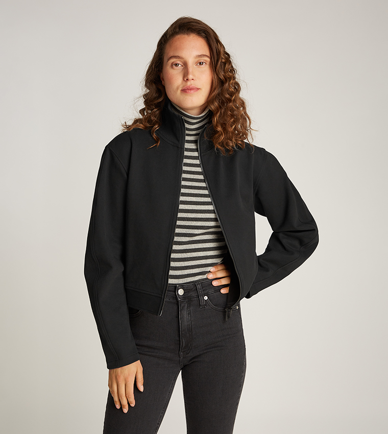 Logo Detail Long Sleeves Jacket