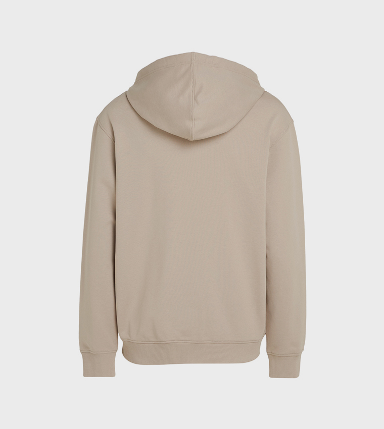 Zippered Long Sleeves Hooded Jacket