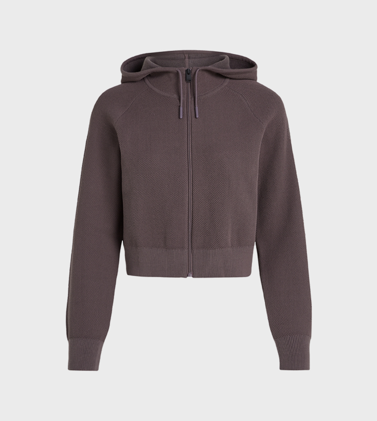Solid Crop Casual Jackets