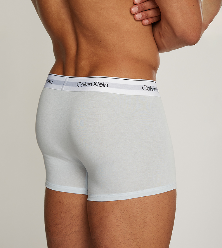 Pack of 3 Logo Waistband Trunks