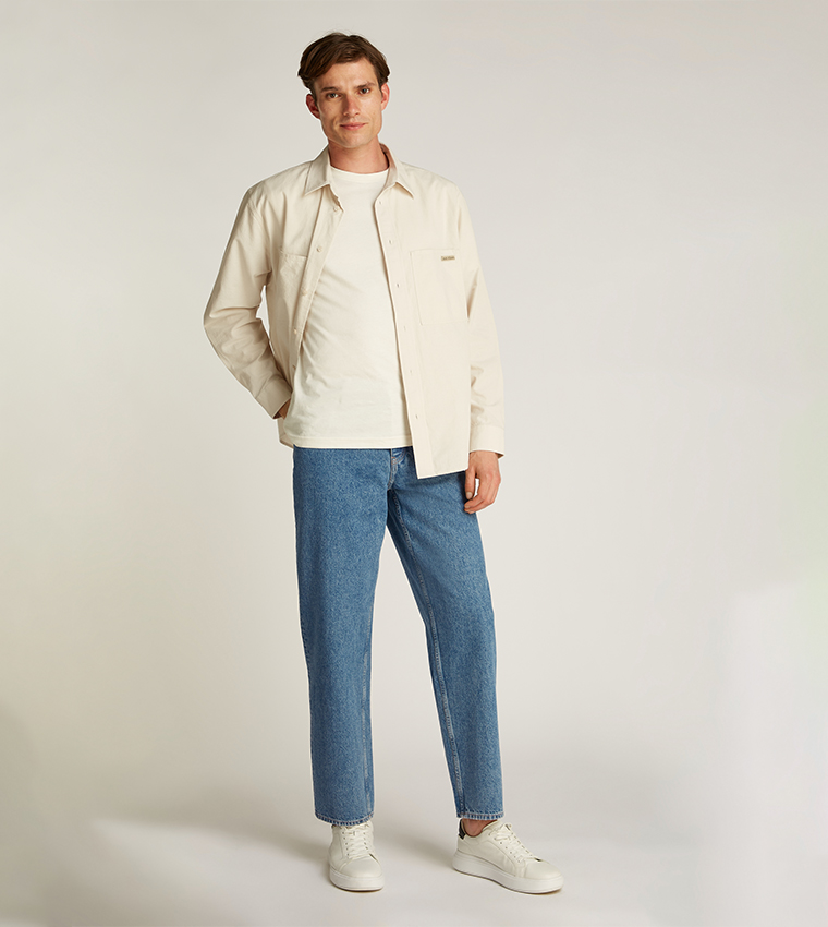 90'S Washed Loose Fit Jeans