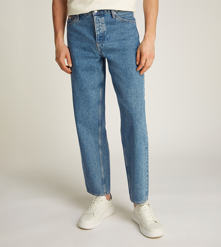 90'S Washed Loose Fit Jeans
