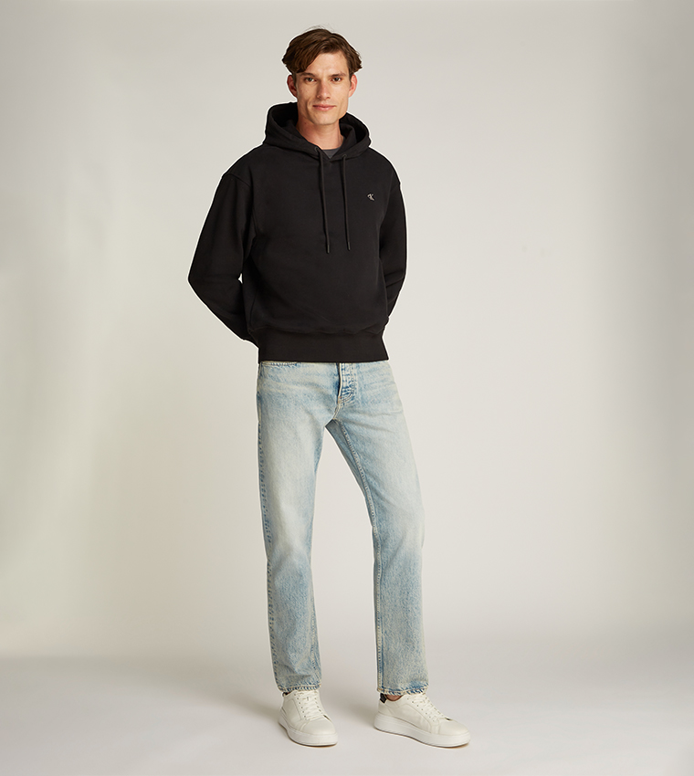 Logo Embroidered Long Sleeves Hoodie