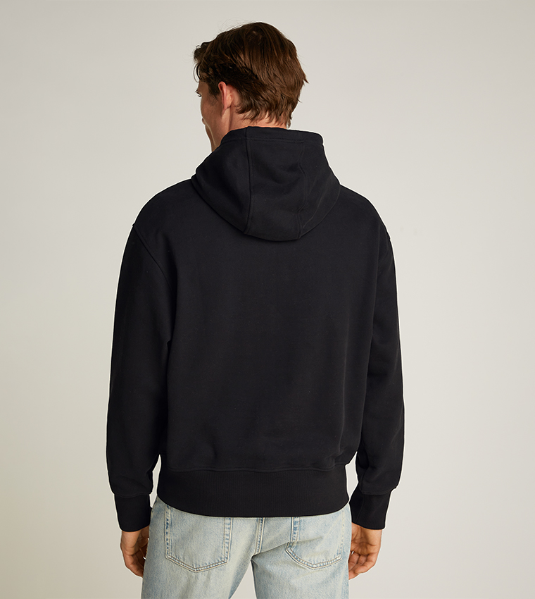 Logo Embroidered Long Sleeves Hoodie