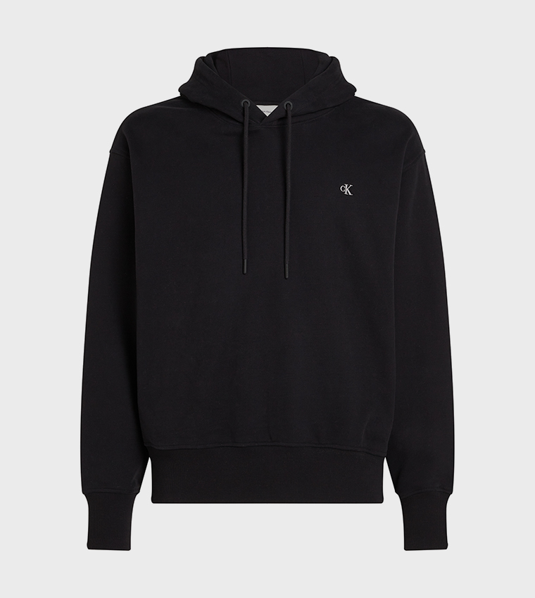 Logo Embroidered Long Sleeves Hoodie