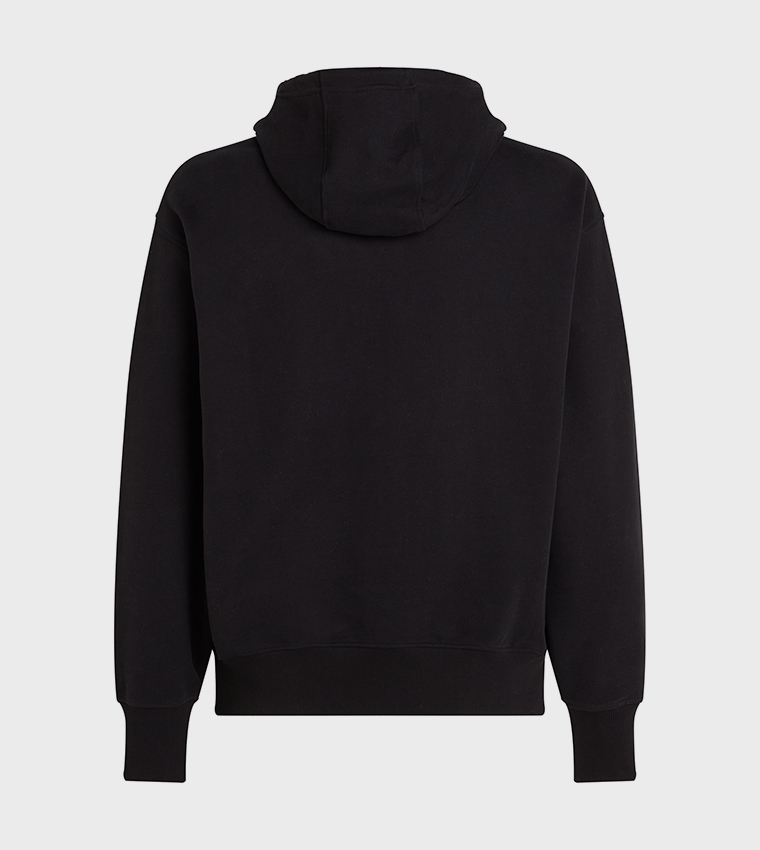 Logo Embroidered Long Sleeves Hoodie