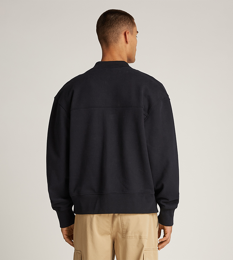 Logo Embroidered Zip-Through Jacket