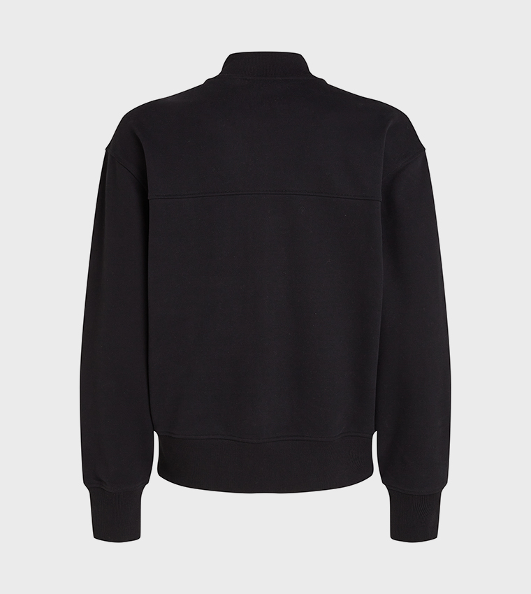 Logo Embroidered Zip-Through Jacket