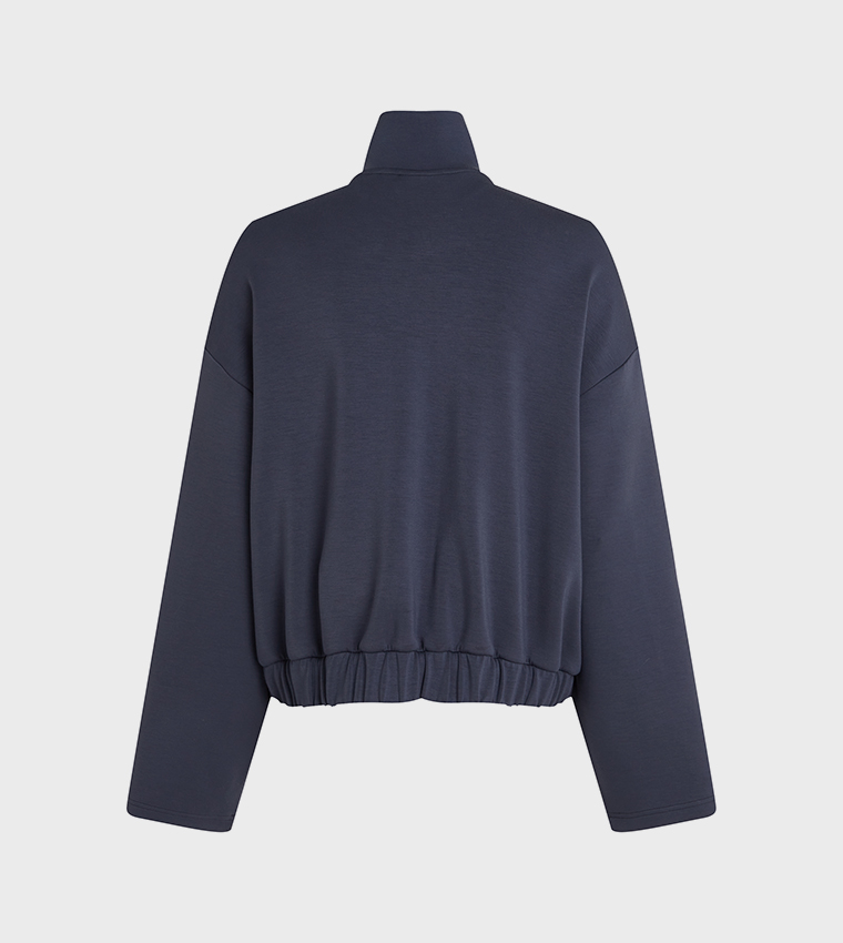 Logo Embossed Zip-Through Jacket