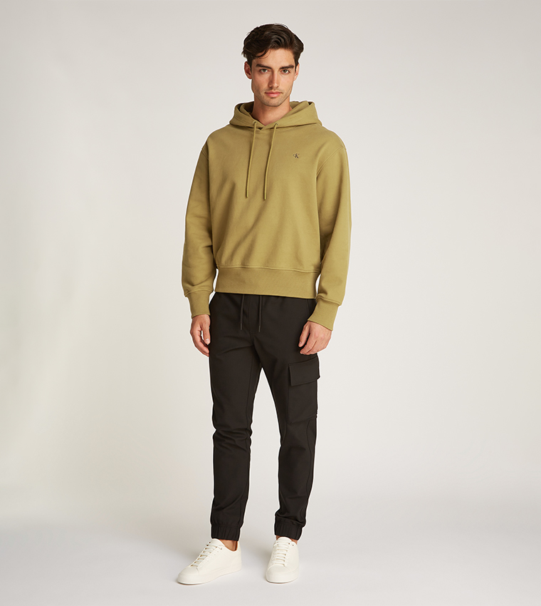 Logo Embroidered Zip-Through Hoodie