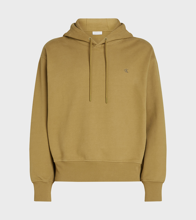 Logo Embroidered Zip-Through Hoodie