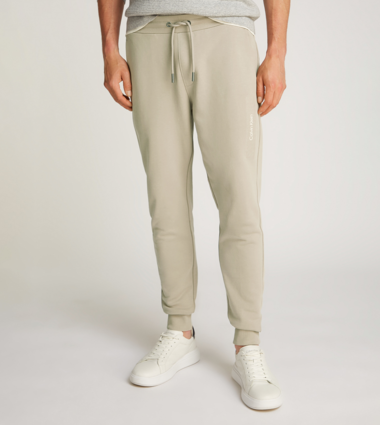 Drawstring Waist Slim Fit Joggers