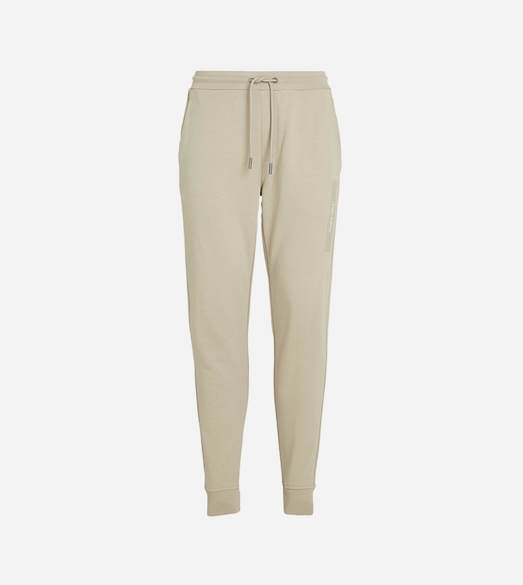 Drawstring Waist Slim Fit Joggers