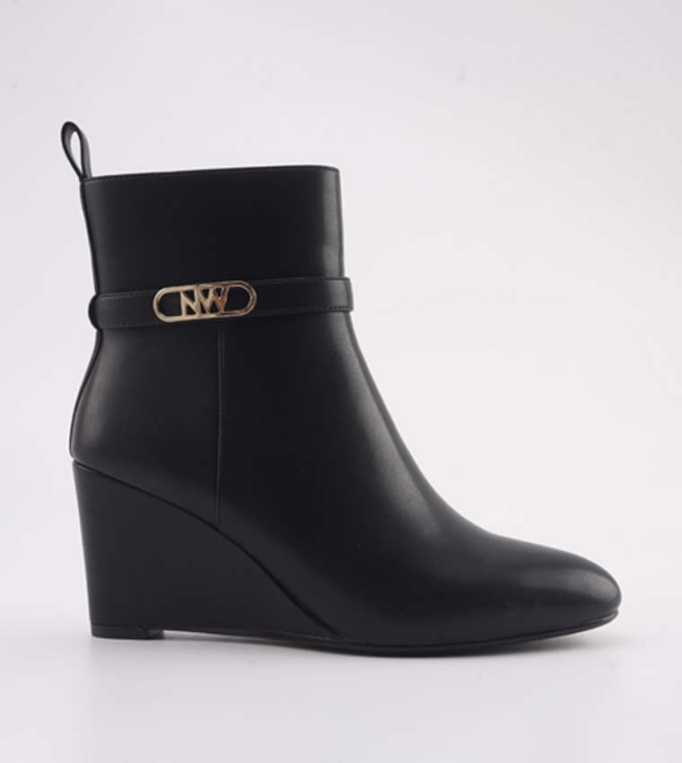 CANOR Ankle Wedge Heel Boots