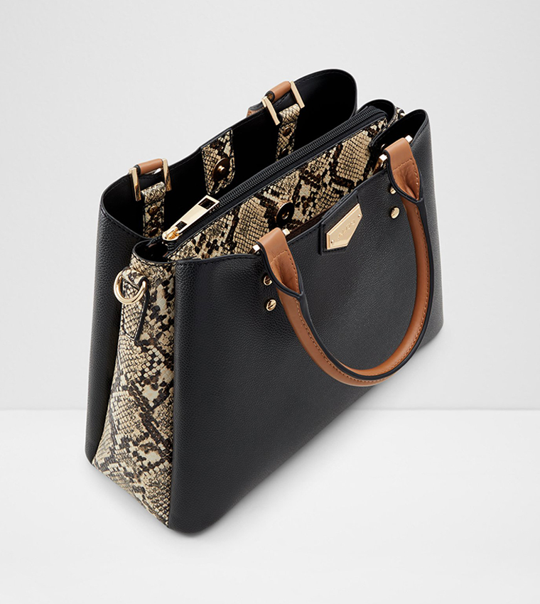 Snakeskin satchel store