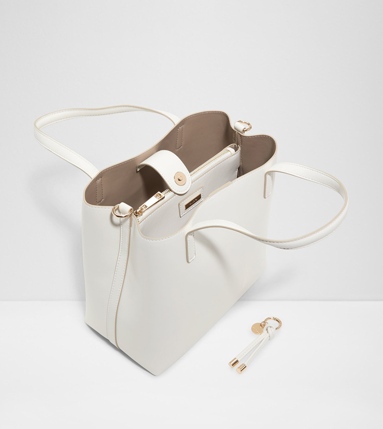 CARAFE Tassel Detail Satchel Bag