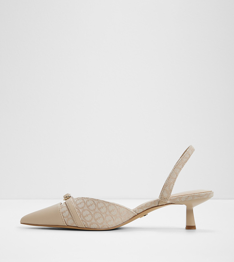 CARAMEN Patterned Slingback Pumps