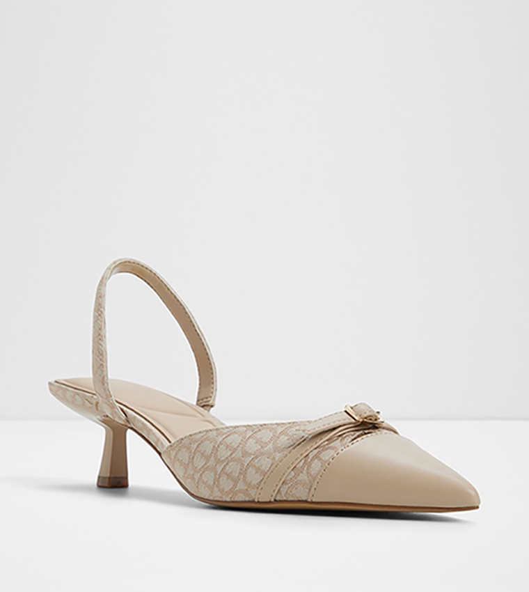 CARAMEN Patterned Slingback Pumps