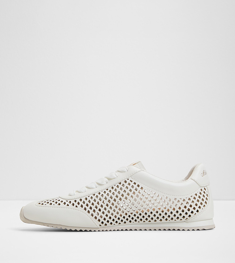 CAREFREE Laser Cut Lace-Up Shoes