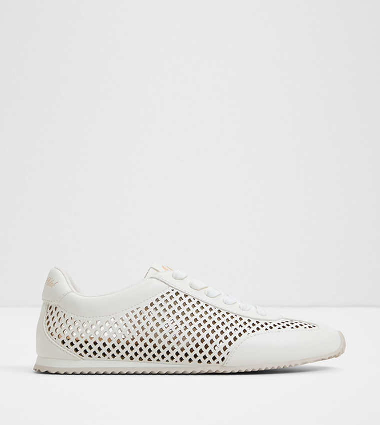 CAREFREE Laser Cut Lace-Up Shoes