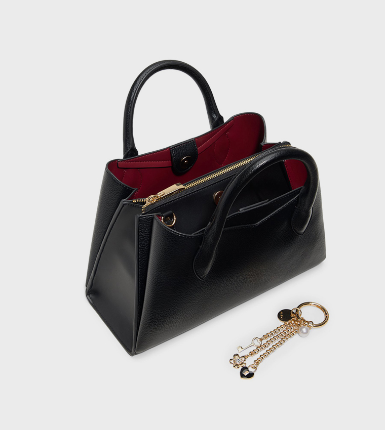 CARIMMA Textured Satchel Bag