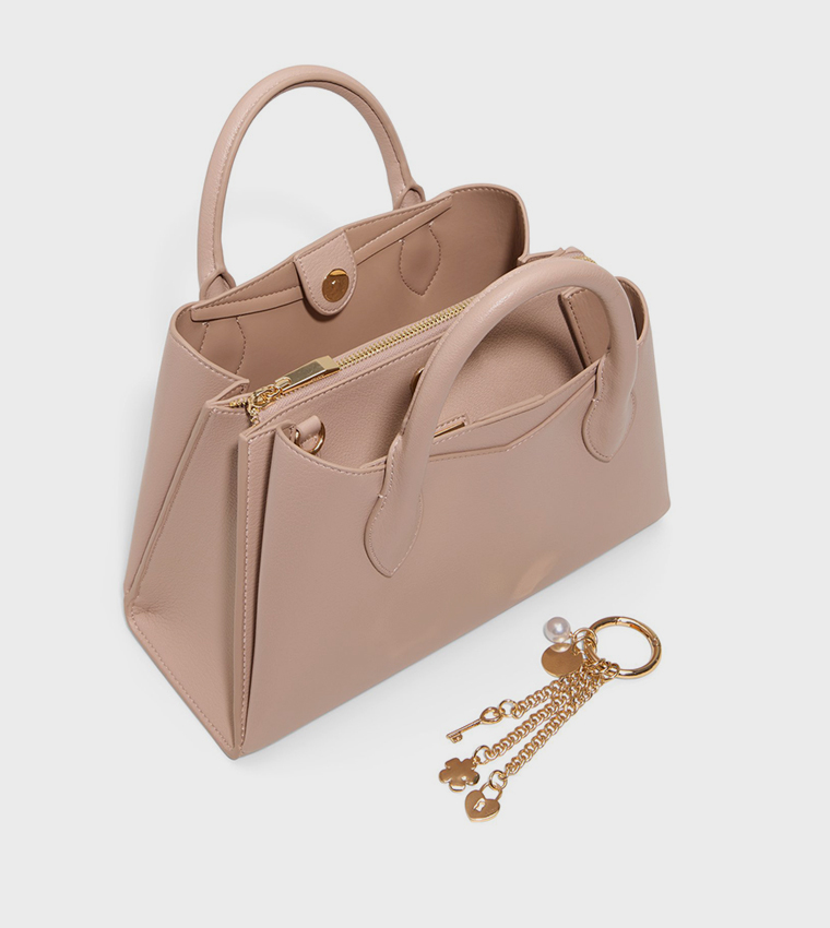 CARIMMA Textured Satchel Bag