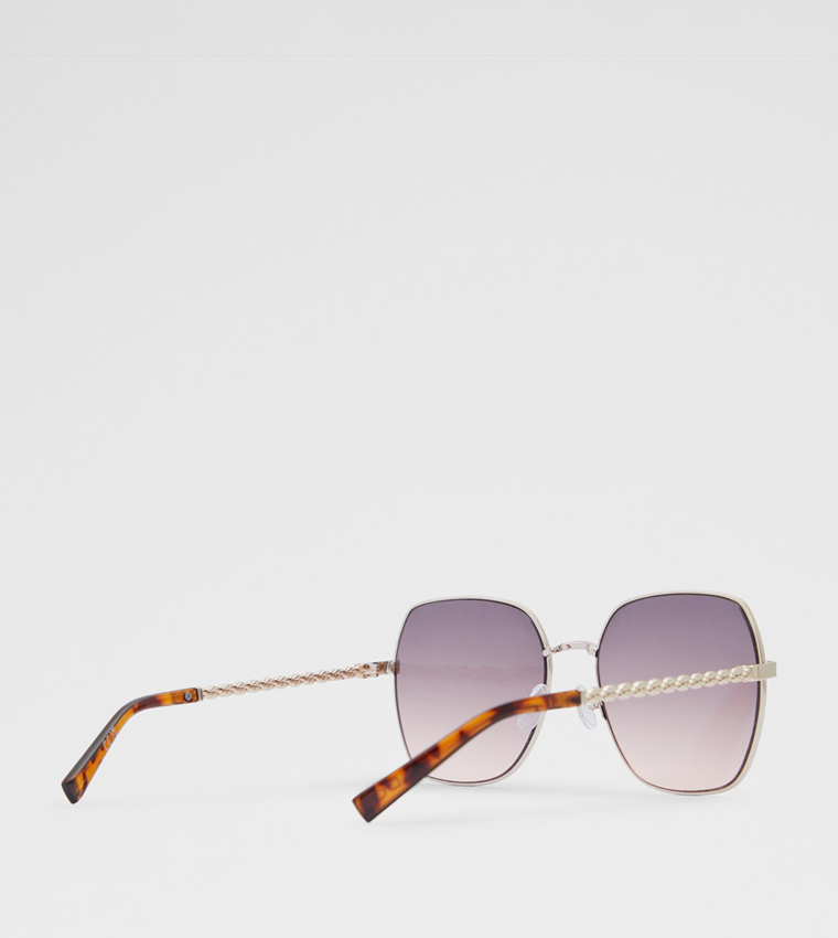 Buy Aldo Accessories CAROSSI Square Sunglasses In Gold 6thStreet UAE
