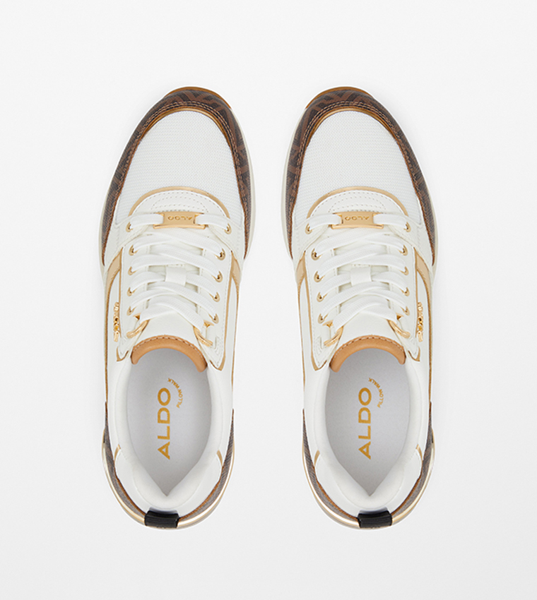 CAROTERIEL Printed Lace-Up Sneakers