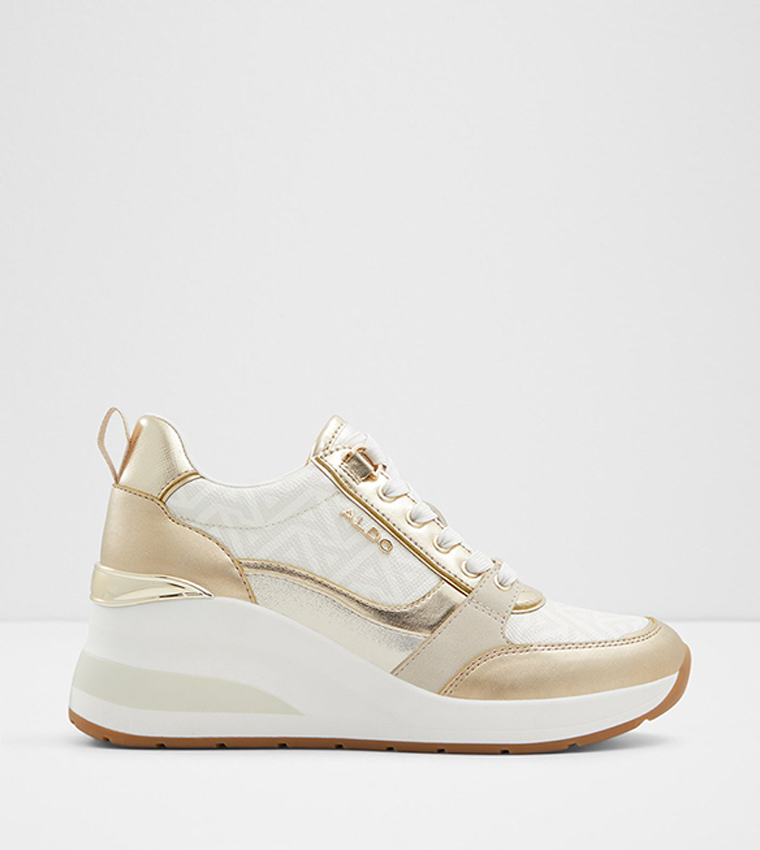 Wedge sneakers lace up cheap