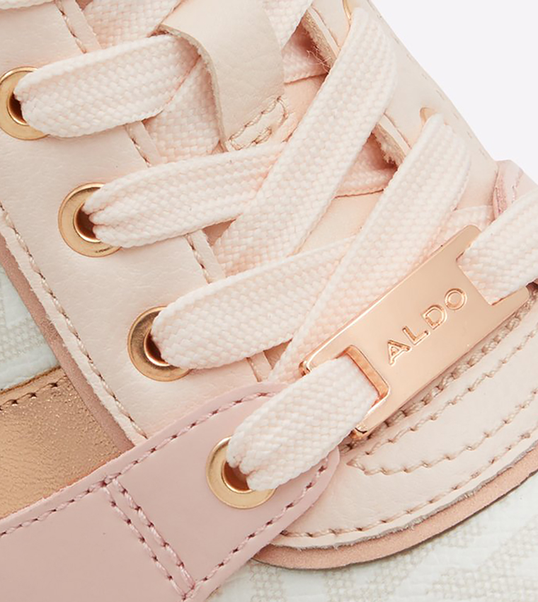 CAROTERIEL Lace Up Wedge Sneakers