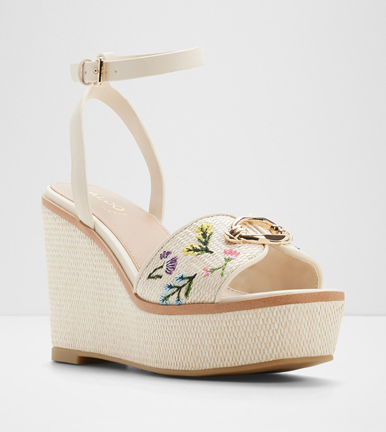 CARRABRIRIEL Ankle Strap Wedge Sandals