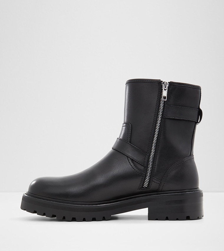 CARYS Buckle Detail Ankle Boots
