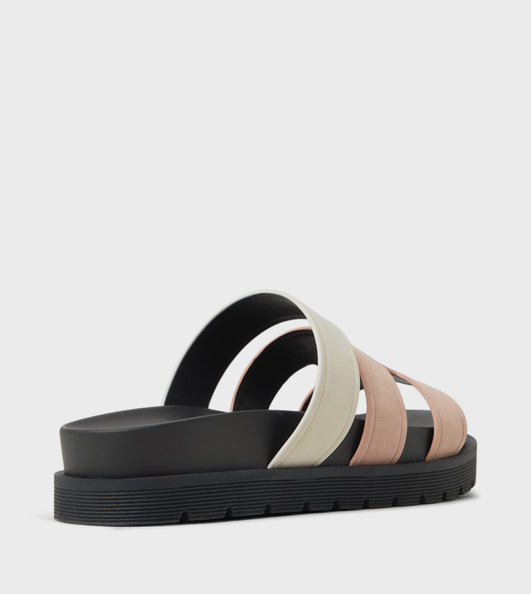 CASABLANCAAA Textured Platform Sandals