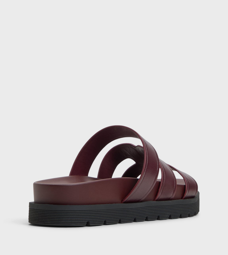 CASABLANCAAA Textured Platform Sandals