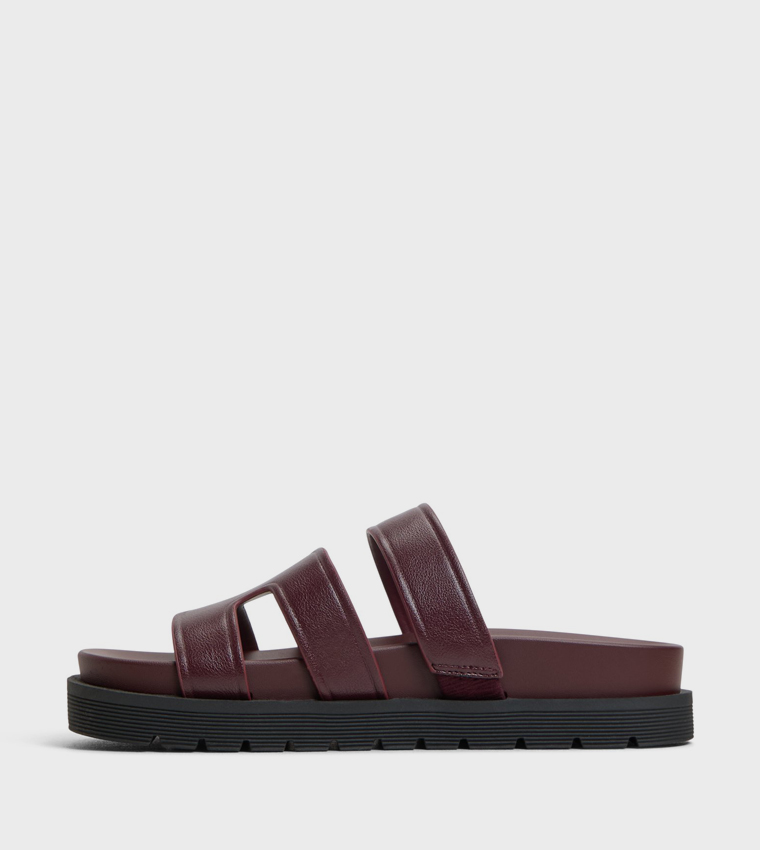 CASABLANCAAA Textured Platform Sandals