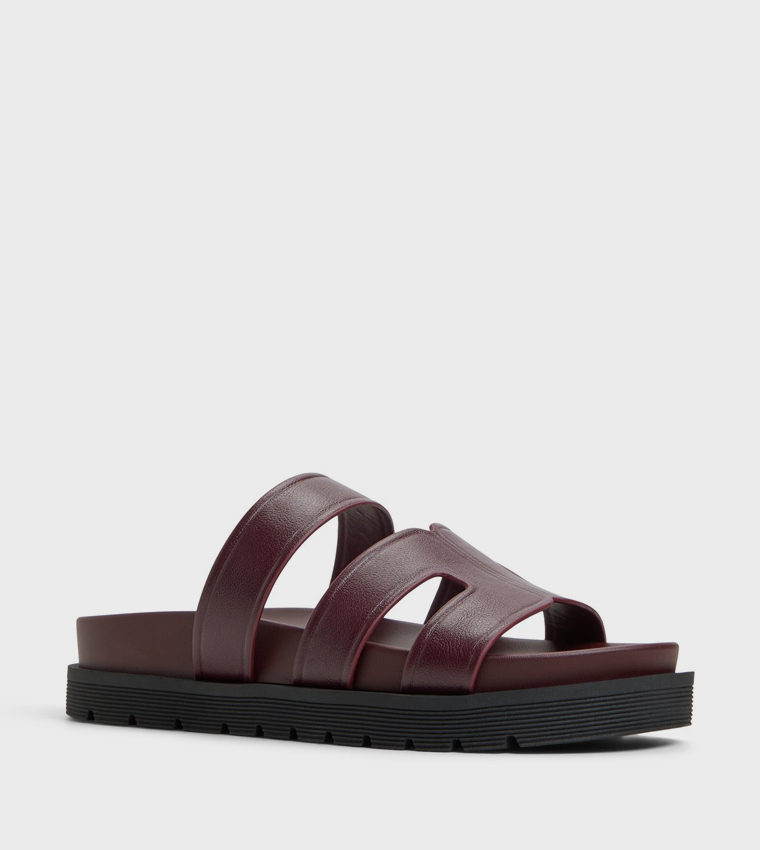 CASABLANCAAA Textured Platform Sandals
