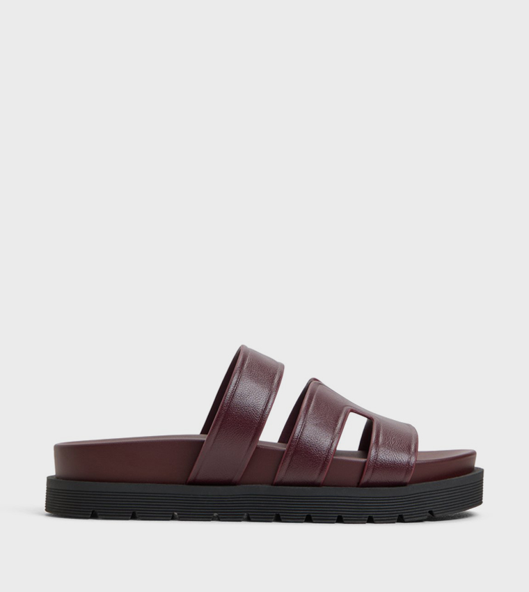 CASABLANCAAA Textured Platform Sandals