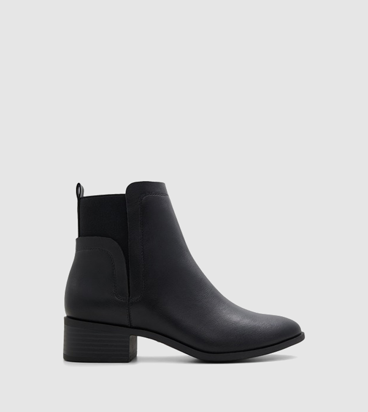 Studded black chelsea boots on sale